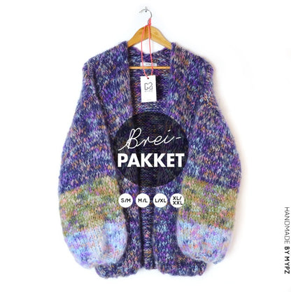 MYPZ breipakket Chunky Mohair vest Olivia