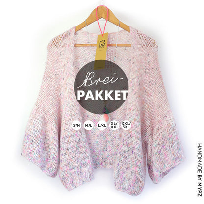 Knitting kit – MYPZ short Fade Kimono Super Sweet No10 (ENG-NL)