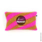 MYPZ breipakket kussenhoes diagonaal no9 Neon pink ocher