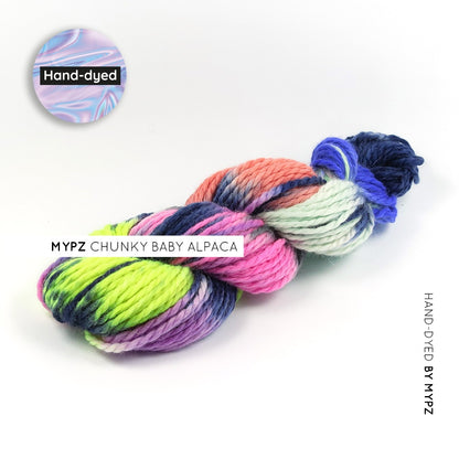 MYPZ Hand-dyed Baby Alpaca – Rocket