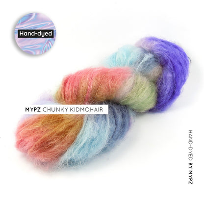 MYPZ Chunky kidmohair – hand-dyed Vivienne