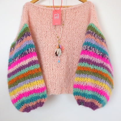 MYPZ Basic CHunky Mohair pullover Bali no12