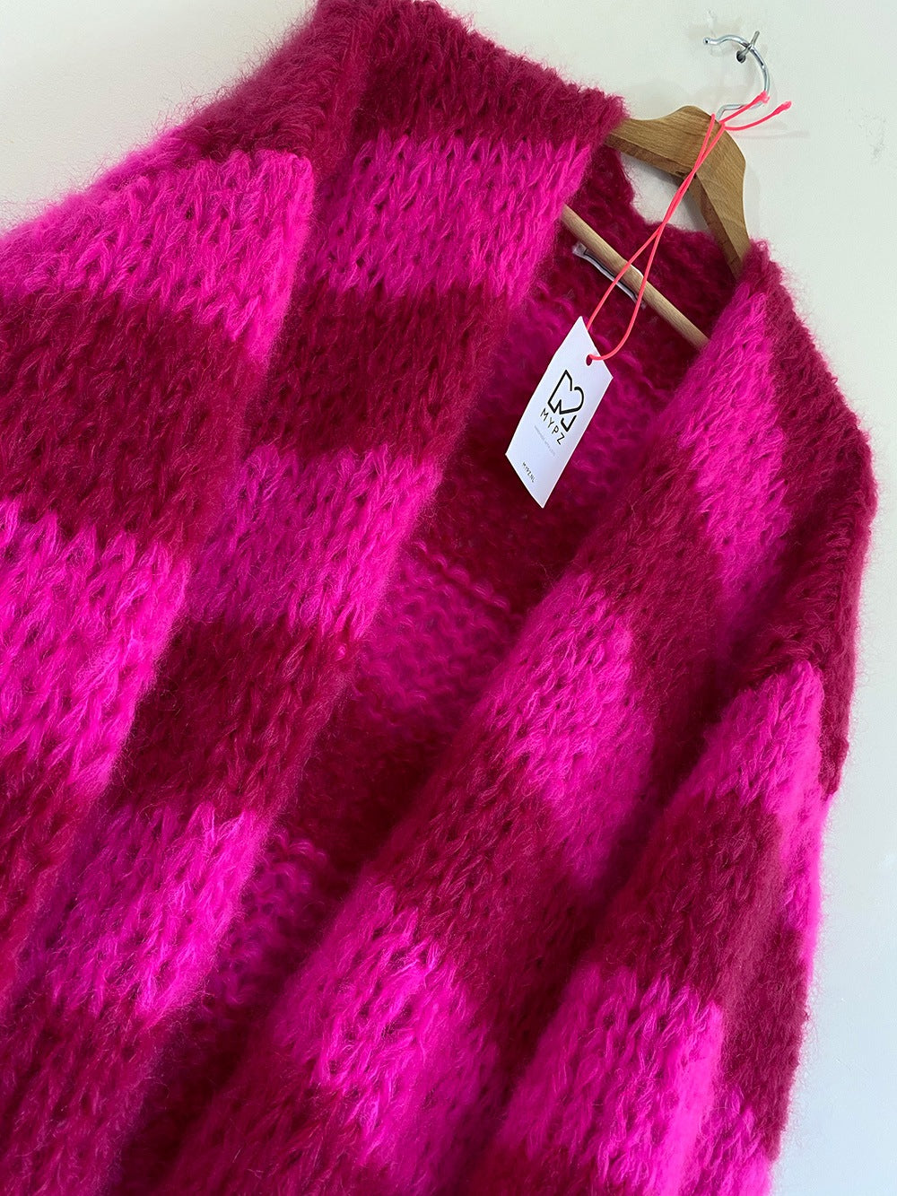 MYPZ Chunky Mohair Pop Cardigan