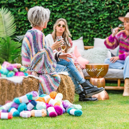 Knitting Kit – MYPZ Long Light Mohair Cardigan Club Tropicana NO10 (ENG-NL)