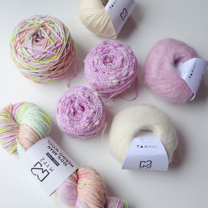 MYPZ Hand-dyed 100% Aran Merino Wool – Beach